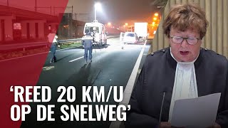 Vrachtwagenchauffeur veroorzaakt dodelijk ongeluk op A10 [upl. by Ynottirb]