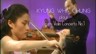 Kyung Wha Chung plays Bruch violin concerto No1 1974 [upl. by Allecsirp]