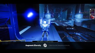 Destiny 2 Augment location Eternity Augmented obsession guide [upl. by Atteinotna]