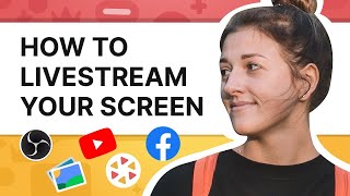 How to Livestream Your Screen on YouTube or Facebook [upl. by Leirbag729]