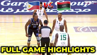 Strong Group PH vs Libya Full Game Highlights  33rd Dubai International Basketball Tournament 2024 [upl. by Sherfield315]