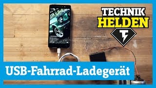 DIY Beim Fahrradfahren dein Handy laden  Technikhelden von Conrad [upl. by Malchy508]