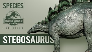 Stegosaurus  SPECIES PROFILE  Jurassic World Evolution [upl. by Milewski816]