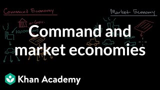 Command and market economies  Basic economics concepts  AP Macroeconomics  Khan Academy [upl. by Howenstein843]