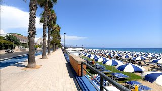 Terracina Lungomare Walking Tour [upl. by Ragen102]