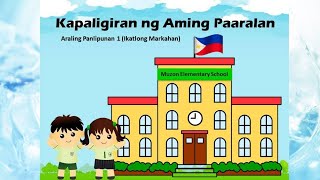 KAPALIGIRAN NG AMING PAARALAN Araling Panlipunan 1 Ikatlong Markahan MELC Based [upl. by Weismann256]