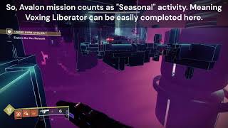 Easy way to complete Vexing Liberator in Destiny 2 [upl. by Nangatrad]