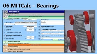 Bearing Calculation and Design MITCalc06 [upl. by La Verne]