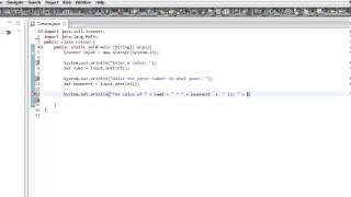 Beginners Java Lesson 8 Using imports and math functions [upl. by Slein]