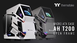 Let your Micro ATX rig Take Flight Introducing the AH T200 Micro ATX case [upl. by Joshuah801]