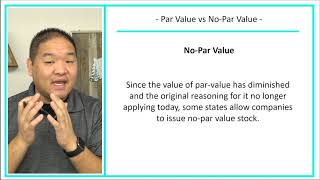 Financial Accounting  Lesson 113  Par Value vs No Par Value [upl. by Hiroshi]