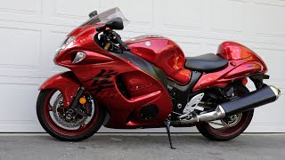 2020 Suzuki Hayabusa GSX1300R Review  MC Commute [upl. by Bartko]