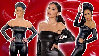 Trying Crazy Leather Outfits From Fashion Nova [upl. by Kathleen]