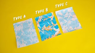 Paper Marbling 101  Which type of Carrageenan Powder [upl. by Nlycaj]