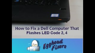 How to Fix a Dell Computer That Flashes LED Code 2 4 [upl. by Hultgren]