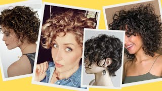 20 Cute and Cool Short Curly Hairstyles in 2023  Hairstyles Ideas Series [upl. by Jacinda]