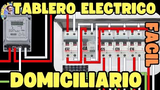 INSTALACION DE UN TABLERO ELECTRICO FACIL [upl. by Noside44]