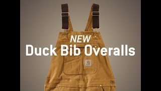 Product Spotlight The Carhartt Duck Bib Overall [upl. by Nogem76]