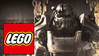 LEGO Fallout 4 T60 Power Armour Tutorial  Remastered Version 3 [upl. by Ellersick213]