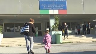 Giugliano NA  Caso di scabbia alla scuola materna 171015 [upl. by Ocnarf]