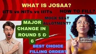 WHAT IS JOSAAWHAT IS MOCK SEAT ALLOTMENTWHAT ARE ROUNDS IN JOSAAJOSAA 2024 Latest updates [upl. by Deva546]