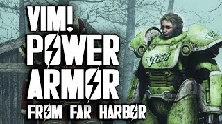 Vim Refresh Power Armor from Far Harbor  Red and Yellow Suits [upl. by Franklin]