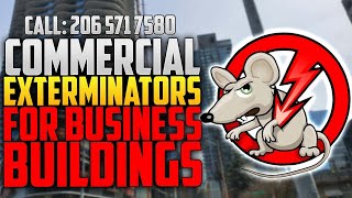 Commercial extermination Rats exterminators [upl. by Annez518]