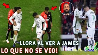 LO QUE NO SE VIO JUGADOR de ATLAS LLORA al VER a JAMES y LO ABRAZA 😱ESTO DICE PRENSA MEXICANA [upl. by Dlaniger659]