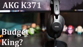 AKG K371 Review Best Budget ClosedBack Headphone Of 2021 [upl. by Gnilrets]