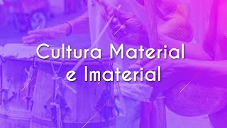 Cultura Material e Imaterial  Brasil Escola [upl. by Odom]