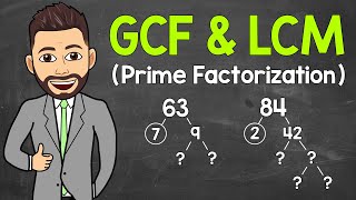 How to Find the GCF and LCM using Prime Factorization  Math with Mr J [upl. by Levey551]