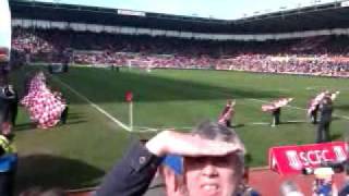 Chelsea fans sing Celery song at Stoke away [upl. by Goodill751]