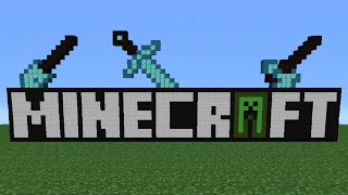 Minecraft Tutorial How To Make The Minecraft Logo [upl. by Ecineg]