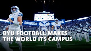 BYU Football Makes the World Its Campus [upl. by Aivon]