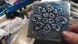 Tips for Embossing Metal [upl. by Tnomed]