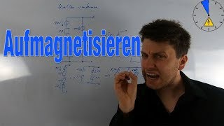 33 Ferromagnetismus Ferromagnet Aufmagnetisieren magnetisieren [upl. by Ahsikar624]