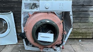 Beko washing machine destruction [upl. by Aihsyak386]