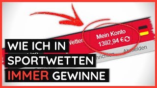 Wie ich in Sportwetten IMMER gewinne  Die 0 Risiko Sportwetten Strategie  NetCash [upl. by Nahtonoj]