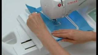 SINGER® FUTURA™ Preparing to Embroider Tutorial [upl. by Waterman]