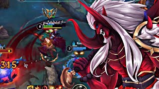 Aatrox wild rift How to play a safe gameplay Vs CC team [upl. by Gill673]