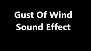 Gust Of Wind Sound Effect [upl. by Shriver]