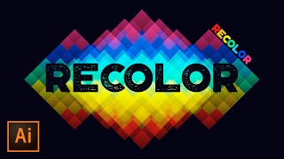 How to Use Recolor Artwork in Adobe Illustrator [upl. by Danaher]