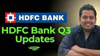 HDFC Bank Q3 updates  HDFC Bank share latest news  Q3 result preview  HDFC Bank latest news today [upl. by Birdt]