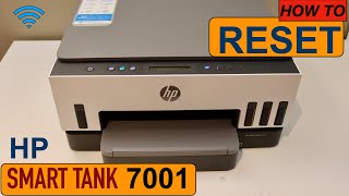 HP Smart Tank 7001 Reset Printer To Defaults [upl. by Silvanus]