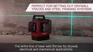 INTRODUCING Hilti PM 30MG MultiLine Laser [upl. by Connelley]