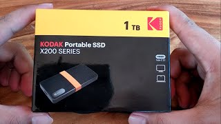 Kodak X200 Portable SSD Review and Benchmarks [upl. by Wrench]