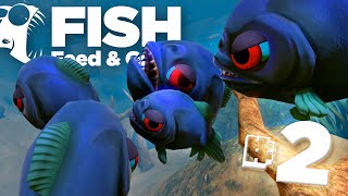 PIRANHA ATTACK  Feed And Grow  Ep2 [upl. by Bonny]