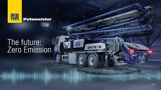 Putzmeister iONTRON Hybrid Concrete Pumps [upl. by Ranee]