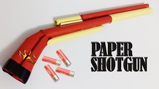 How to make a paper shotgun that shoots [upl. by Inotna]