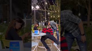 Kiss prank our single friend 🤣 After over emotional seataigal expression singles shorts [upl. by Clive292]